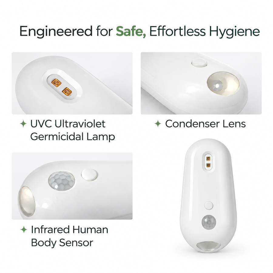 Smart UV Toilet Cleaner & Nightlight