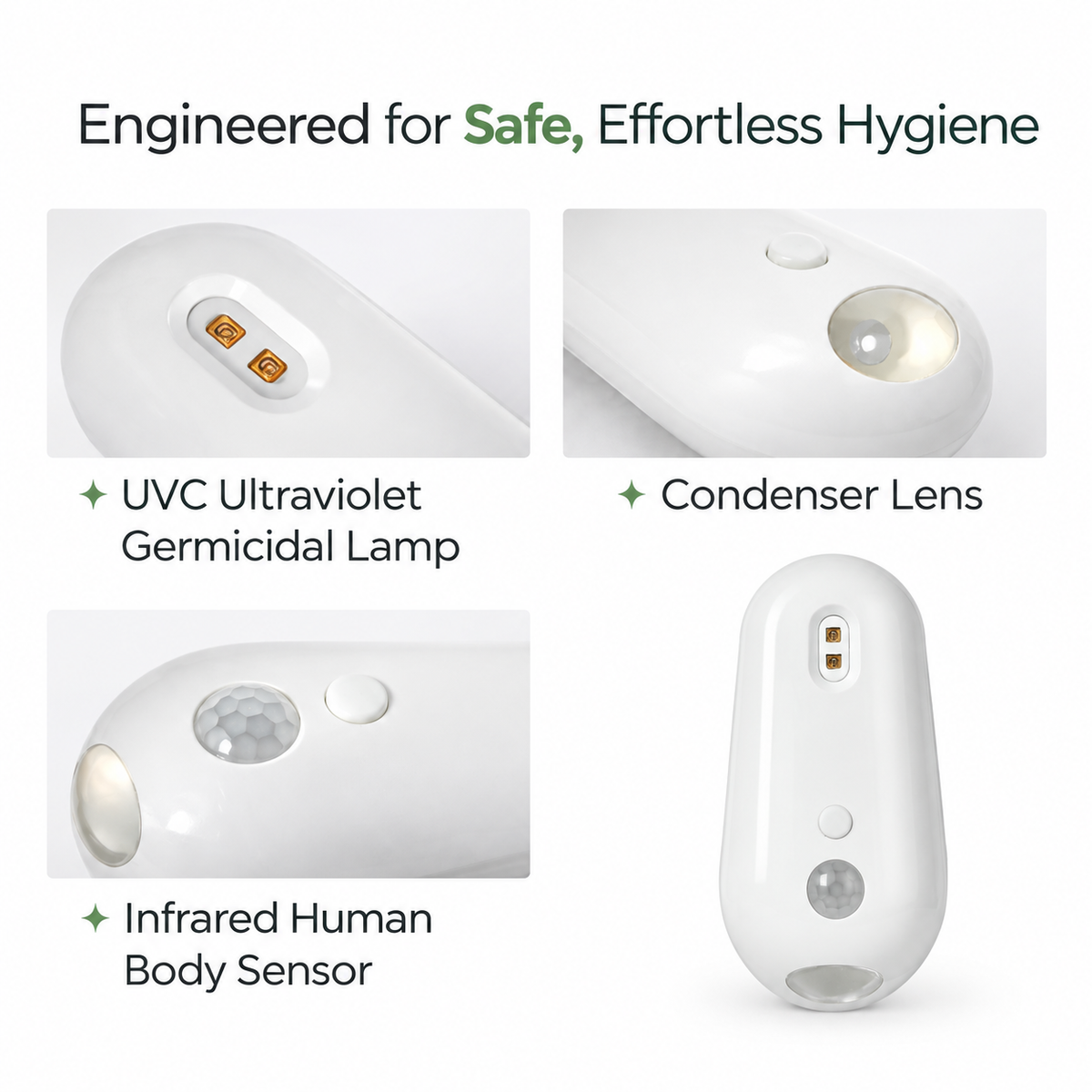 Smart UV Toilet Cleaner & Nightlight