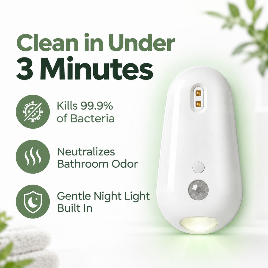 Smart UV Toilet Cleaner & Nightlight